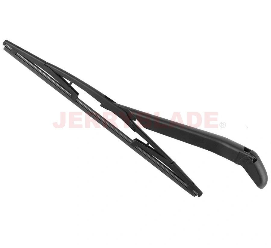 Rear Windscreen Wiper Arm, Black Rear Windshield Wiper Arm Blade Kit Replacement for Peugeot Bipper 2008 2009 2010 2011 2012 2013 2014 2015 2016 FIAT Fiorino