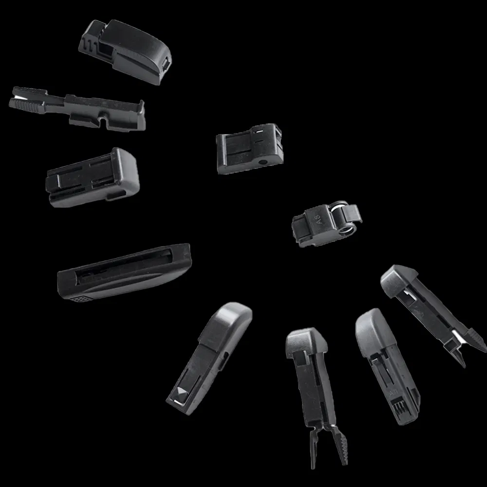 11 adaptadores de lâmina de limpador de pára-brisa de carro curva multifuncional